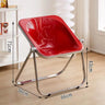 INS Style Folding Chair Korean Simple Creative Acrylic Chair Designer Leisure Chair Coffee Shop Dining Chair