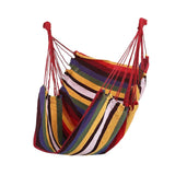 Indoor Outdoor Tassels Hammock Garden Patio White Cotton Swing Chair Bedroom Romantic Hanging Bed Beach Hammocks Chair