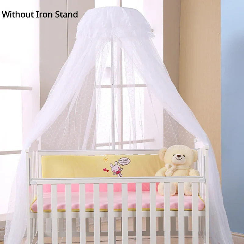 Infant Baby Bed Crib Netting Summer Baby Mosquito Net Newborn Repellent Tent Dome Hanging Tent Kids Cradle Canopy Room Decor