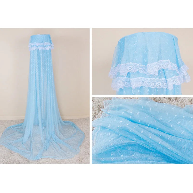 Infant Baby Bed Crib Netting Summer Baby Mosquito Net Newborn Repellent Tent Dome Hanging Tent Kids Cradle Canopy Room Decor