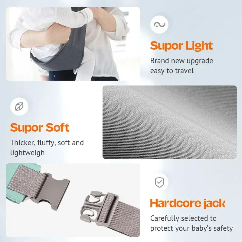 Infant Carrying Bag Waist Stool Strap Adjustable Toddler Sling Wrap Newborn Accessories Baby Carrier Facing Ergonomic Kangaroo