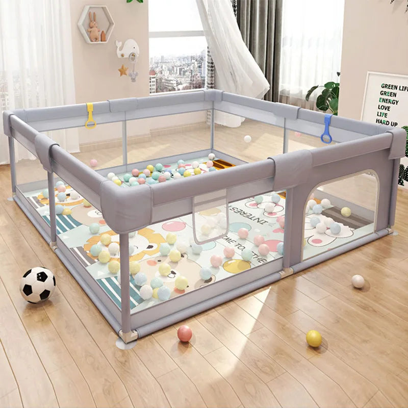 Infant Shining Children Playpen Protector Baby Safety Barrier Kid Fence Playpen for Babies Indoor Baby Playground