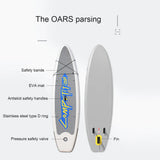 Inflatable Stand Up Paddleboard SUP Board 6 Inch Thick Sap Surfboard Set with Surf Fin Coiled Leash Inflator Carry Bag сап борд