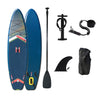 Inflatable Stand Up Paddleboard SUP Board 6 Inch Thick Surfboard Set with Surf Fin Coiled Leash Inflator Pump Carry Bag сап борд