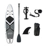 Inflatable Stand up Paddle Board Sup Surfboard Water Sport Kayak Surf Set with Paddle Board Tail Fin Foot Rope Inflator and Bag