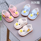 Insole 11-13cm Soft Soles Cartoon Baby Shoes Single Girls Boys Toddler Shoes With Sound