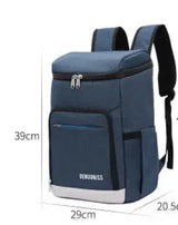 Insulated Backpack Outdoor Picnic Size Beer Cooler Bag 24-28l Waterproof Peva