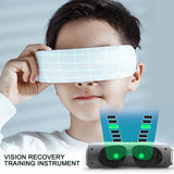 Intelligent Green Light Eye Massager Vision Recovery Training Instrument Ems Acupressure Eye Protection Child Restore Myopia