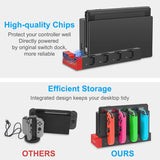 Ipega Joy Con Charger Charging Dock Stand Station Holder for Nintendo Switch Joy-Con Game Console Controller Accessories