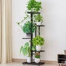 Iron Shelves For Plant Multi-Storey Floor-To-Ceiling Balcony Pot Plant Stand Flower Rack Living Room Lobby Display Flower Stand