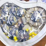 Ita Bag Pins Anime Badge Holder Handmade Silk Metal Badge Decoration for Ita Bag Accessorie Classic Style H304