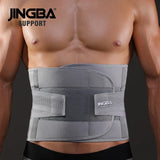 JINGBA SUPPORT fitness sports waist back support belts sweat belt trainer trimmer musculation abdominale Sports Safety factory