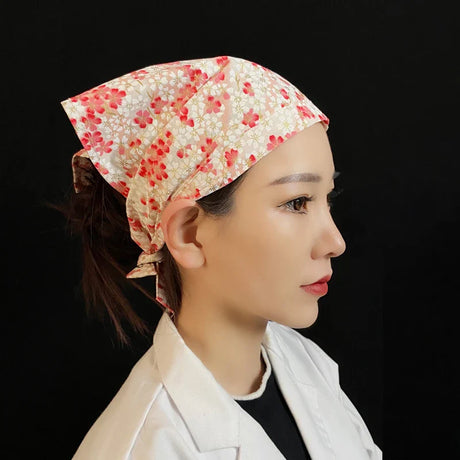 Japanese Chef Hat Kitchen Restaurant Waiter Sushi Caps Cuisine Cook Headscarf  Food Service Work Uniform Cap Pirate Hat