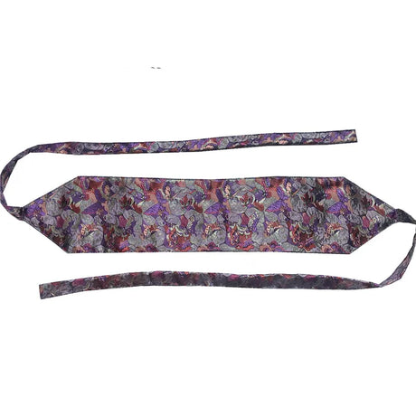 Japanese Embroidery Vintage Style Woman Kimono Belt Elastic Waist Cummerbunds Wide Belt Yukata Dress Crane Floral Haori Men Obi