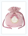 Japanese Style New Handle Lace Shoulder Bag Sweet Handbags for Women Pink Drawstring Bag Lolita Girls Cosmetic Bag