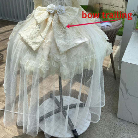 Japanese Sweets Lolita Jsk Dresses Kawaii Women Vintage Elegant Lace Mesh Princess Strap Dress Harajuku Lolita European Clothing