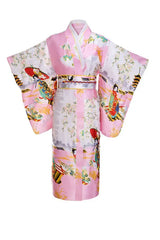 Japanese Traditional Yukata Kimono With Obi Vintage Women Evening Dress Geisha Kimono Vintage Women Stage Show Costume Cosplay