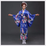 Japanese Traditional Yukata Kimono With Obi Vintage Women Evening Dress Geisha Kimono Vintage Women Stage Show Costume Cosplay