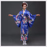 Japanese Traditional Yukata Kimono With Obi Vintage Women Evening Dress Geisha Kimono Vintage Women Stage Show Costume Cosplay