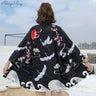 Japanese kimono traditional yukata women kimono cosplay kimono femme traditional japanese kimonos kimono girl Beach Haori V730