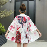 Japanese kimono traditional yukata women kimono cosplay kimono femme traditional japanese kimonos kimono girl Beach Haori V730