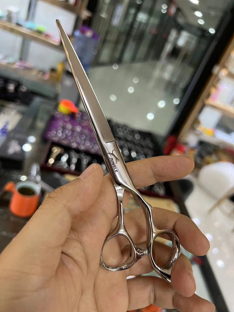 Jungle Haircutting Scissors 5.5/6/6.5 inch 9-way 18 steel thinning shears Professional hairdresser  tools