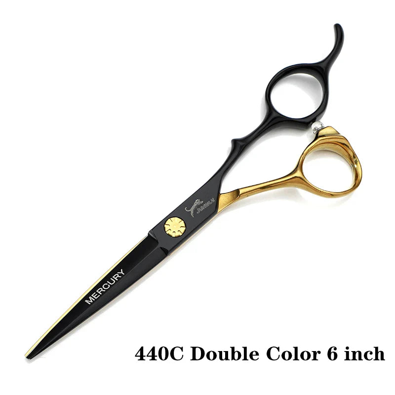 Jungle Haircutting Scissors 5.5/6/6.5 inch 9-way 18 steel thinning shears Professional hairdresser  tools