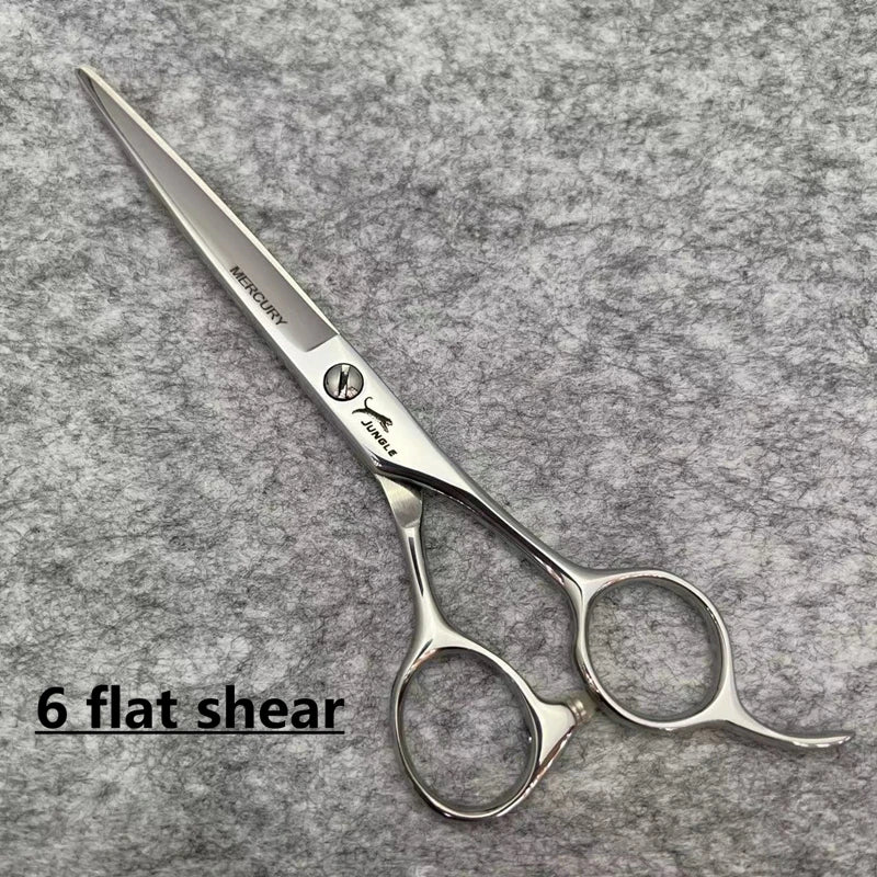 Jungle Haircutting Scissors 5.5/6/6.5 inch 9-way 18 steel thinning shears Professional hairdresser  tools