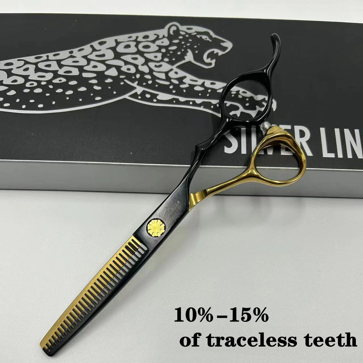 Jungle Haircutting Scissors 5.5/6/6.5 inch 9-way 18 steel thinning shears Professional hairdresser  tools