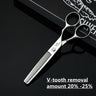 Jungle Haircutting Scissors 5.5/6/6.5 inch 9-way 18 steel thinning shears Professional hairdresser  tools