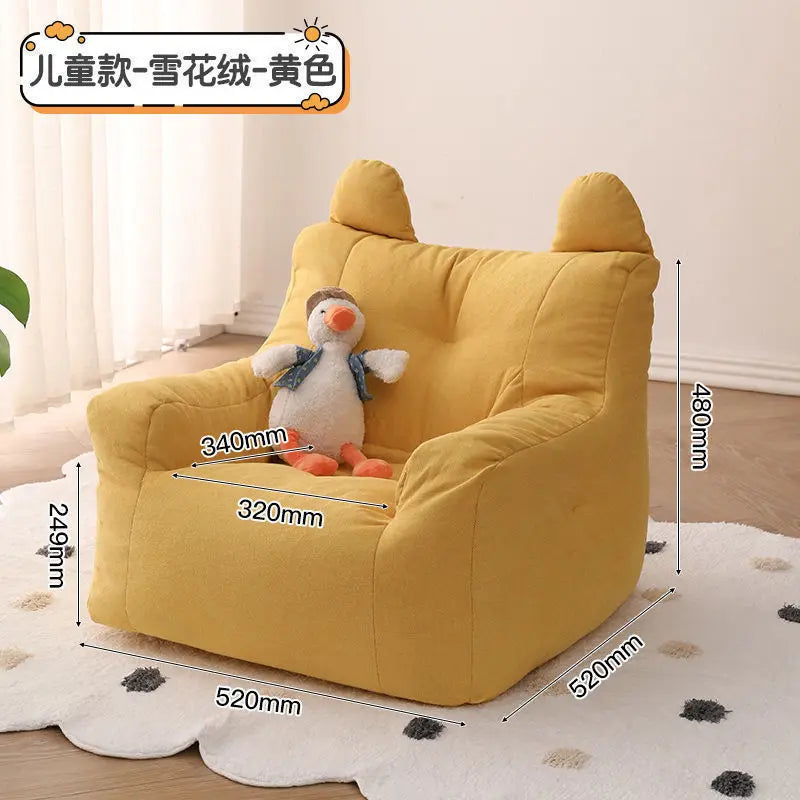 K-STAR Cute and Lazy Sofa Mini Casual Seat Cartoon Children's Sofa Reading Men and Women Simple Sofa Baby Sofa 2023 dropshopping