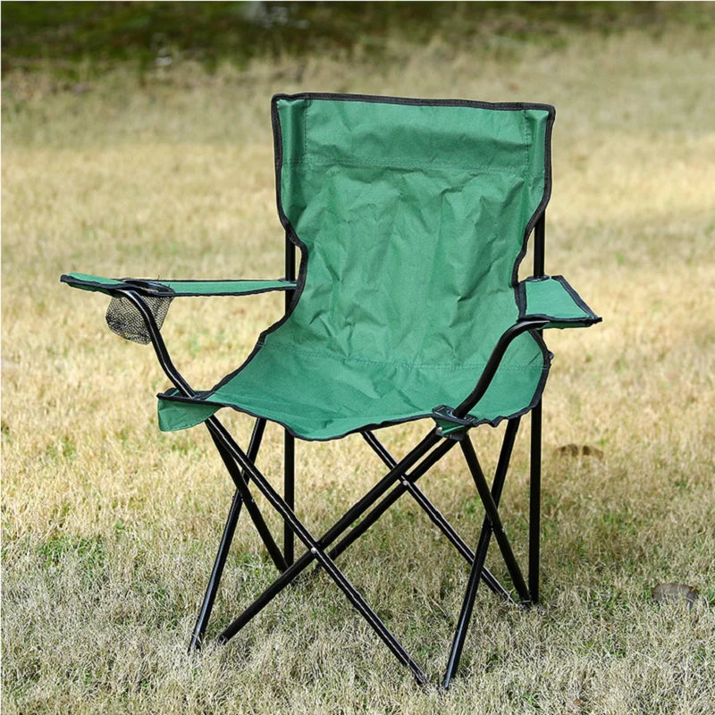 K-STAR Promotion Outdoor Folding Chair 600D Oxford Fabric Camping Art Sketching Camping Fishing Backrest Armrest Beach Chair New