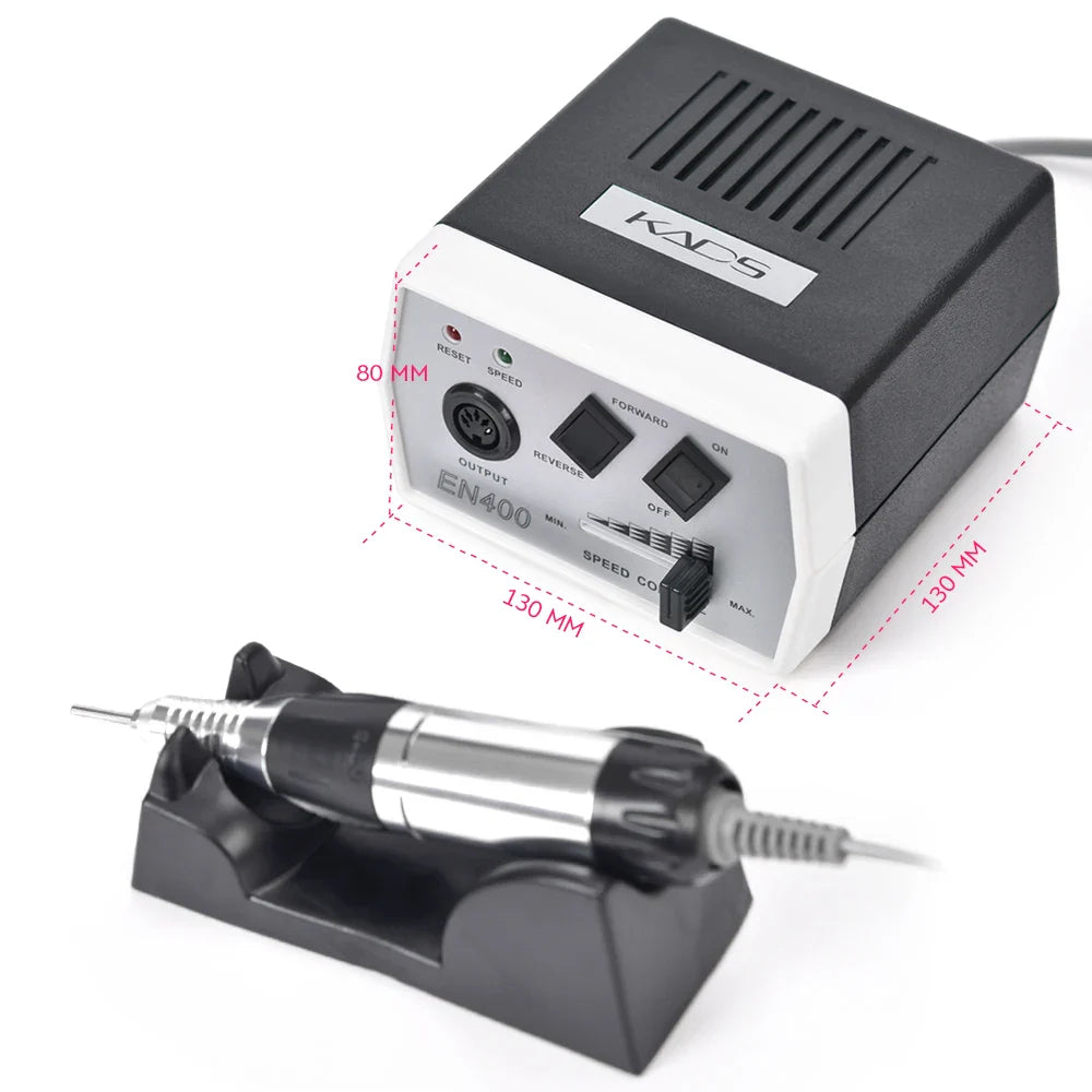 KADS Professional Electric Nail Drill Manicure Machine Apparatus 35W 30000RPM Pedicure Nail Master Tool Milling Cutter File