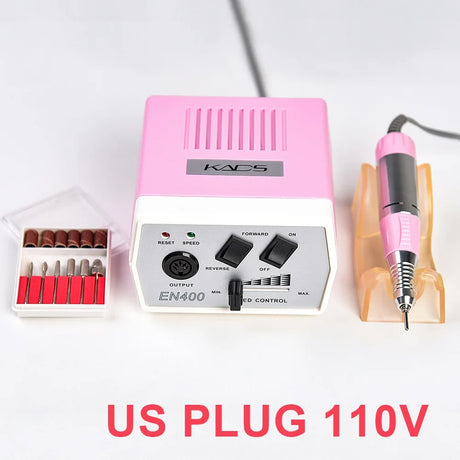 KADS Professional Electric Nail Drill Manicure Machine Apparatus 35W 30000RPM Pedicure Nail Master Tool Milling Cutter File