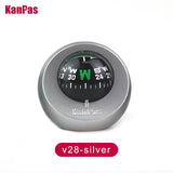 KANPAS High Quality Automotive/Car Dashboard Small Size Compass, Simple Style For motorcycle Driving Navigation