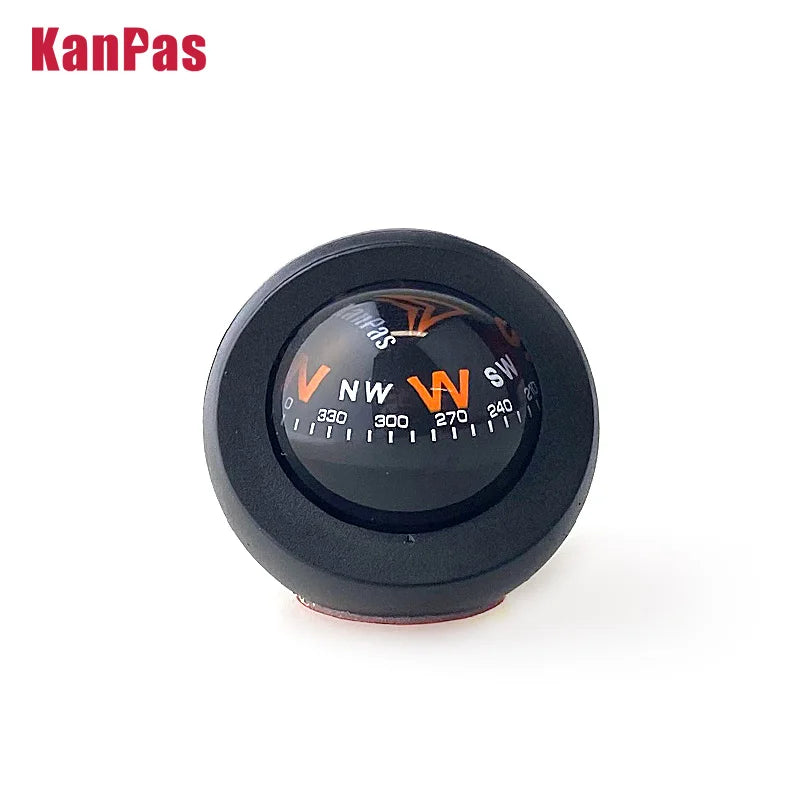 KANPAS High Quality Automotive/Car Dashboard Small Size Compass, Simple Style For motorcycle Driving Navigation