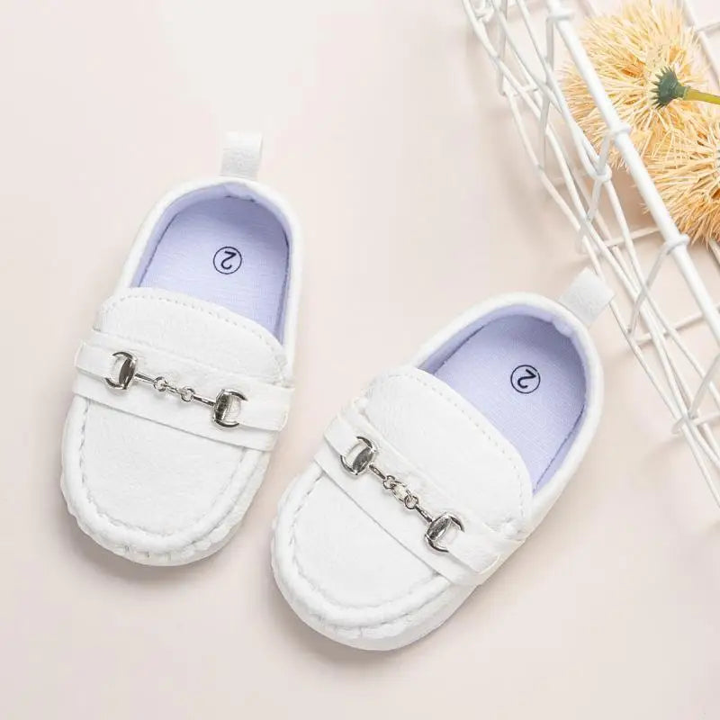 KIDSUN 2021 New Baby Shoes Girls Boys Casual Shoes Leather Cotton Non-slip Soft-sole Infant Toddler First Walkers 3-colors 0-18M