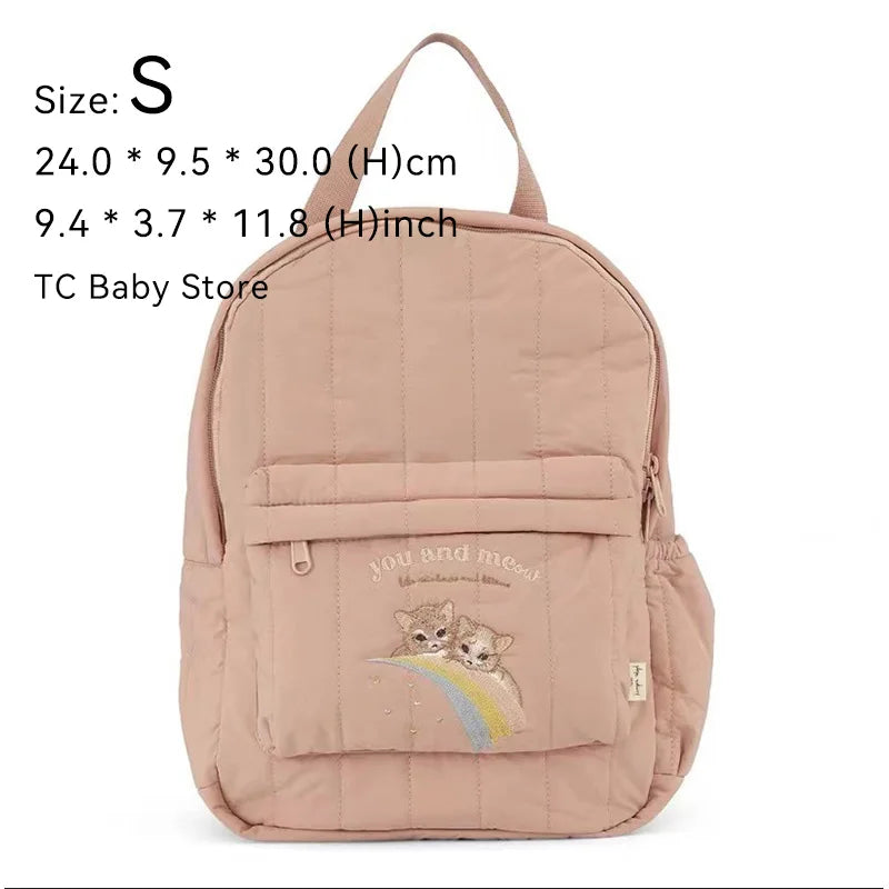 KS Baby Backpack 2022 Kids Boys Girls Schoolbag Kindergarten Bags Brand Parent-child Cherry Lemon Children's Backpacks Wholesale