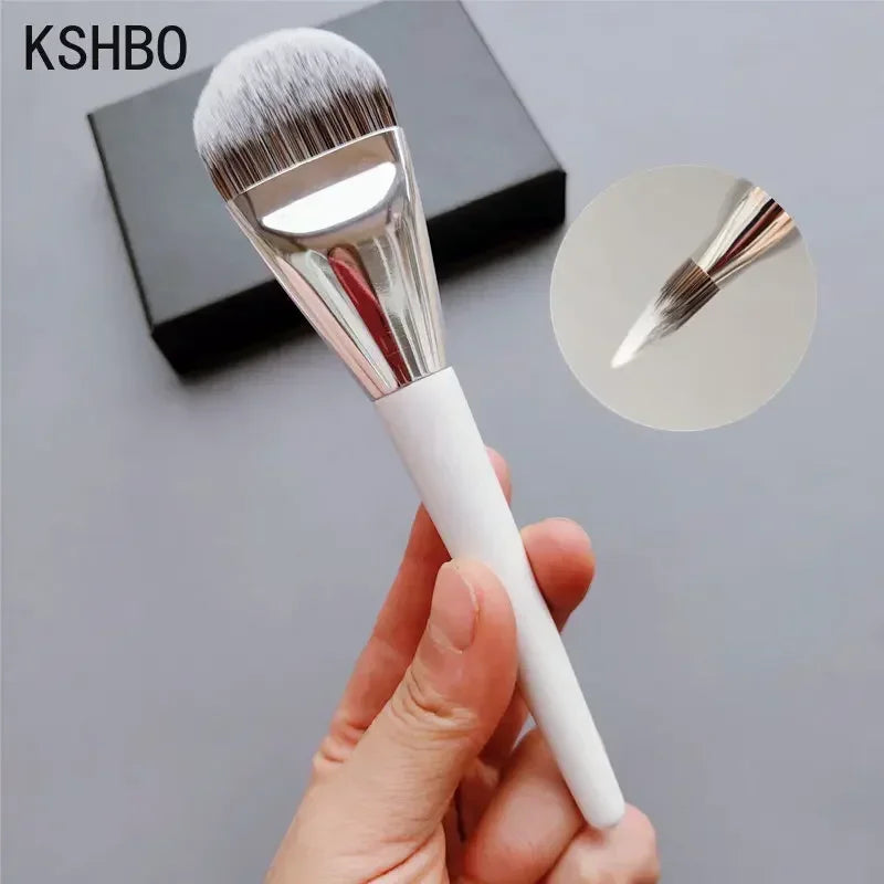 KSHBO 1pcs Professional Super Thin Foundation Concealer Cream Makeup Brush Liquid Foundation Face Base Brush Make Up Tools