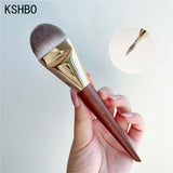 KSHBO 1pcs Professional Super Thin Foundation Concealer Cream Makeup Brush Liquid Foundation Face Base Brush Make Up Tools