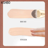 KSHBO 1pcs Professional Super Thin Foundation Concealer Cream Makeup Brush Liquid Foundation Face Base Brush Make Up Tools