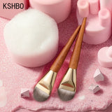 KSHBO Super Thin Foundation Concealer Cream Makeup Brush Liquid Foundation Face Base Professional Foundation Brush Make Up Tools