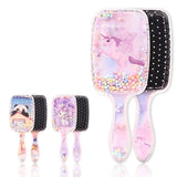 Kawaii Hair Brush for Toddler Girl Lovely Animal Panda Unicorn Hair Comb for Kids Massage Air Cushion Comb Girl Hair Care Tool