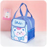 Kawaii Lunch Bag Women Cute Bear Picnic Travel Thermal Breakfast Box Girls School Child Convenient Lunch Box Tote Food Bags 118