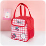 Kawaii Lunch Bag Women Cute Bear Picnic Travel Thermal Breakfast Box Girls School Child Convenient Lunch Box Tote Food Bags 118