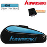 Kawasaki Badminton Bag Waterproof Single Shoulder Squash Racquet Tennis Racket Sports Bags Can Hold 3 Rackets With Shoe Bag Men