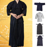 Kendo Uniforms Martial Arts Clothing Kendo Aikido Hapkido Martial Arts Suit Men Women Hakama Aikido Uniforme Kung Fu Taekwondo