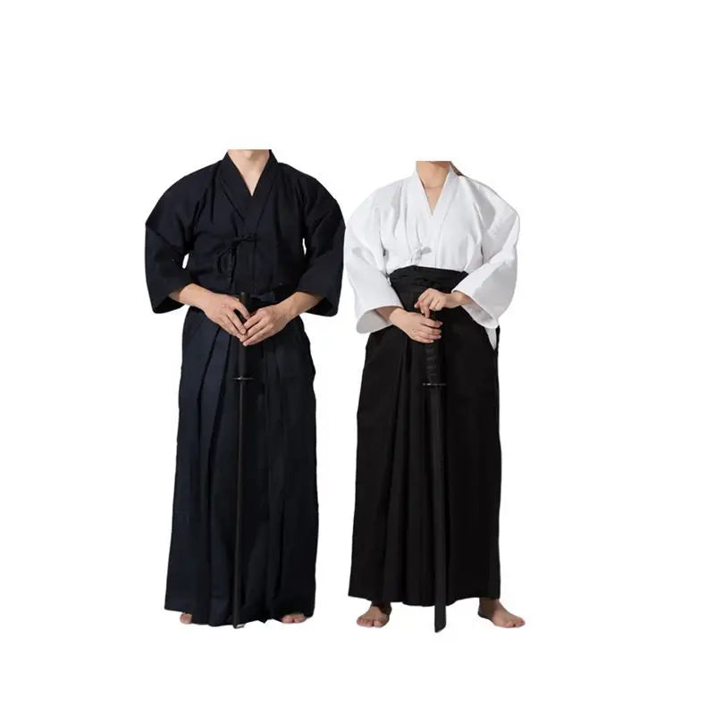 Kendo Uniforms Martial Arts Clothing Kendo Aikido Hapkido Martial Arts Suit Men Women Hakama Aikido Uniforme Kung Fu Taekwondo