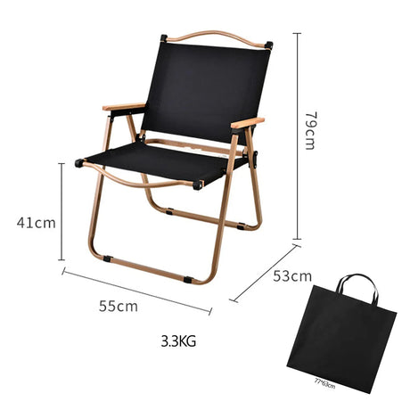 Kermit Outdoor Camping Chair Folding Portable Chair Beach  Fishing Chair Camping Equipment Outdoor Furnitures Backpacking Chair