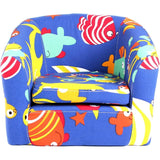 Kid’s Armchair Children’s Roundy Chair Cartoon Sofa Wooden Frame  sofa kids  kids chair  mini sofa